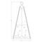 Z-Lite Prescott 3 Light Pendant, Rubbed Brass & Clear 341P12-RB - alternate 5